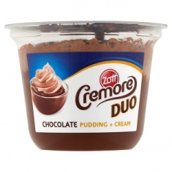 Cremore Duo шоколадный пудинг